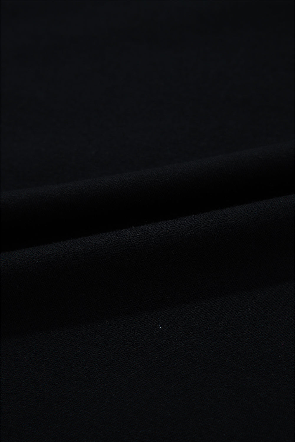 Pink Plain Round Neck Tulle Ruffle Sleeve Blouse