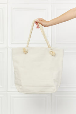 Justin Taylor Picnic Date Tassel Tote Bag