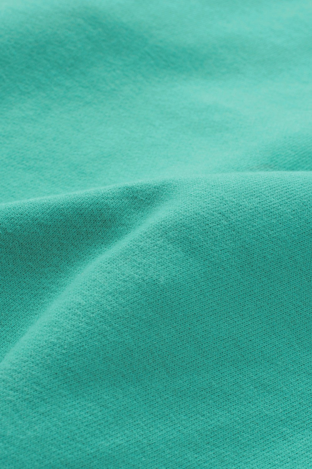 Light Blue Casual Batwing Sleeve Pocket Henley Hoodie